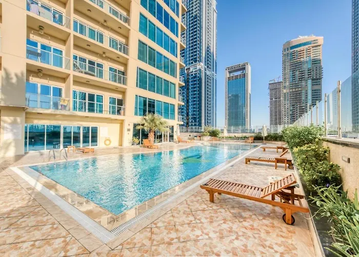 White Sage - Luxurious Studio In Jlt With City Skyline View